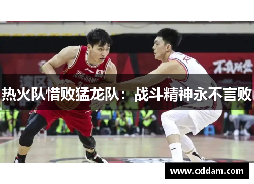 热火队惜败猛龙队：战斗精神永不言败